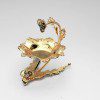 decorative-golden-platter-with-stand