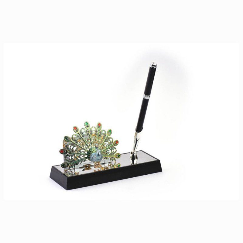 PEACOCK PEN STAND