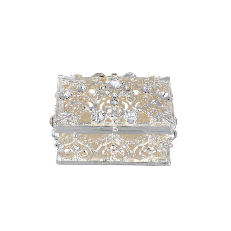 Rectangle Cutwork Jewelry Box