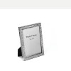 Modern Fluted Texture Silver Photo Frame, Size-5x7