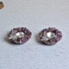 Amethyst Stone Butterfly Tea Light Holder
